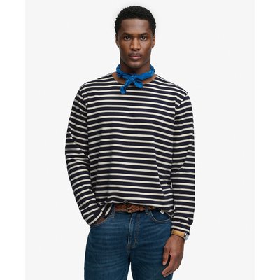 T-shirt à manches longues rayé The Merchant Store SUPERDRY