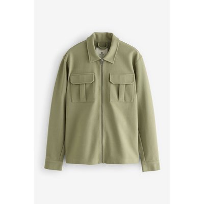 Veste-chemise zippée texturée haut de gamme NEXT
