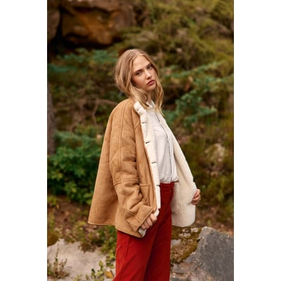 MANTEAU uni NATHALIE LA PETITE ETOILE
