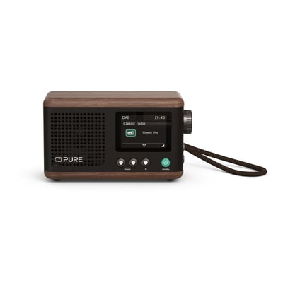 Radio DAB Classic Mini Coffee Black/Walnt PURE
