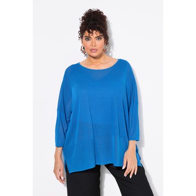 Pull oversize à col rond et manches courtes ULLA POPKEN