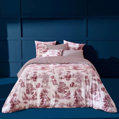 Housse de couette percale de coton Poesie GARNIER THIEBAUT
