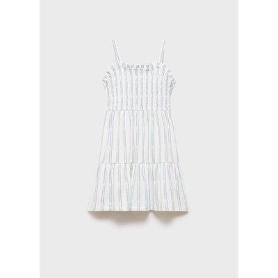 Robe rayures volants MANGO KIDS