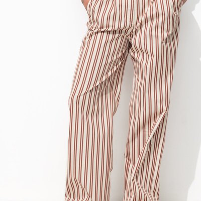 BILLY pantalon large rayé PROMOD