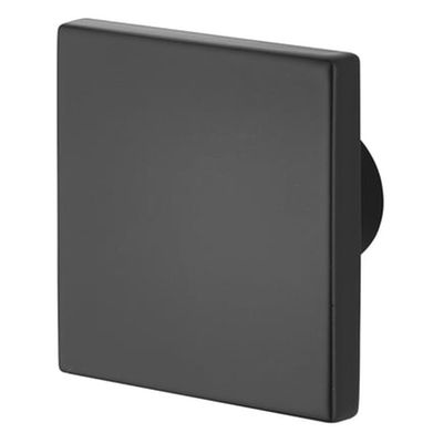 Bouton Moderne Carré Époxy Noir 35 X 4 Mm DCG