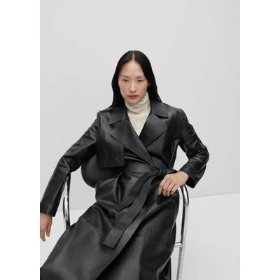 Trench femme en cuir on sale