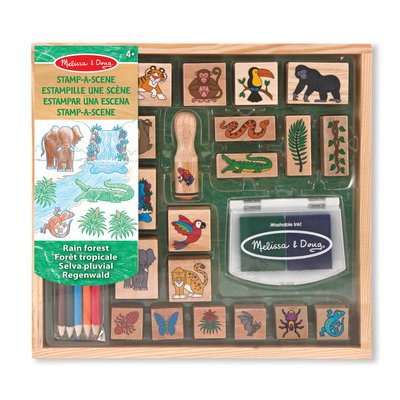 Tampons encreurs Forêt Tropicale MELISSA & DOUG