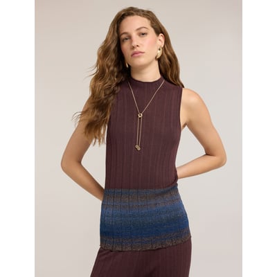 Pull col roulé avec ourlet MOTIVI