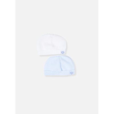 Lot de  2 bonnets LA MANUFACTURE DE LAYETTE