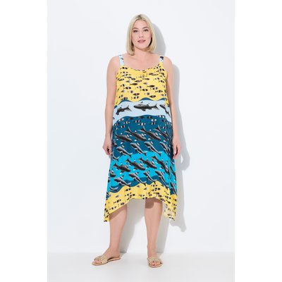Robe de plage sans manches. Imprimé ULLA POPKEN