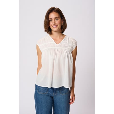 Sleeveless blouse KAFFE