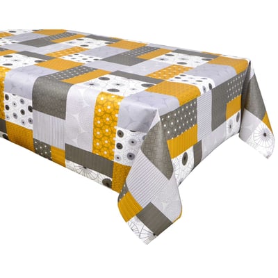 Nappe en toile cirée rectangulaire VYLE TOILINUX