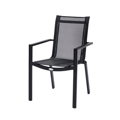 Fauteuil en aluminium, assise textilène STAR WILSA GARDEN