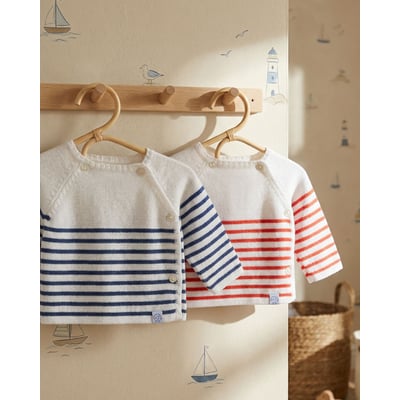 Brassière bébé « Les baigneurs » LA MANUFACTURE DE LAYETTE