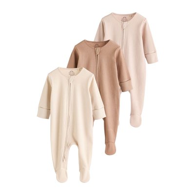 Dors-bien bébé à zip double sens, lot de 3 NEXT