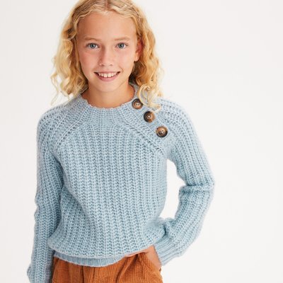 Pull col montant en grosse maille LA REDOUTE COLLECTIONS