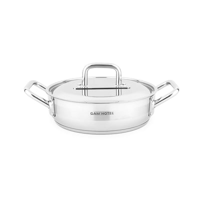 Sautoir inox 28x9cm induction GAM HOTEL