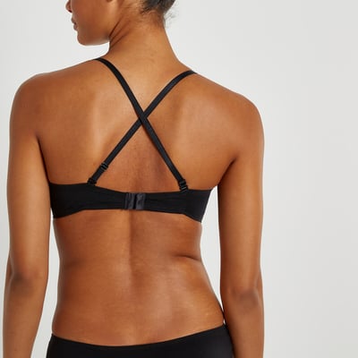 Soutien triângulo em algodão liso, Cottone LA REDOUTE COLLECTIONS