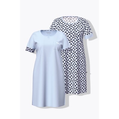 Lot de 2 chemises de nuit / T-shirts longs ULLA POPKEN