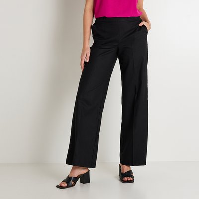 Pantalon large en lin mélangé GRAIN DE MALICE