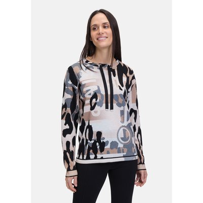 Pull-over en fine maille à imprimé BETTY BARCLAY
