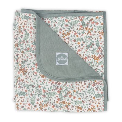 Couverture bébé 75x100 cm Jersey Snake Pale Pink JOLLEIN