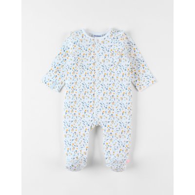 Pyjama 1 pièce fleuri en jersey gaufré, NOUKIE'S