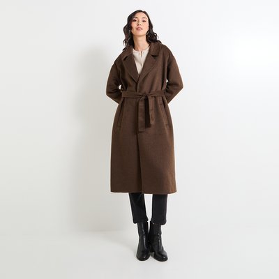 Manteau long à nouer GRAIN DE MALICE
