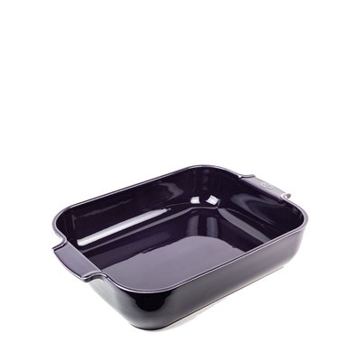 Appolia Plat four céramique rectangle aubergine 40 cm - 16" PEUGEOT