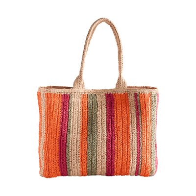 Sac à bandoulière en paille NEXT