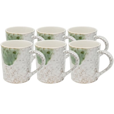 Lot de 6 mugs, BISCOTTI KARE DESIGN