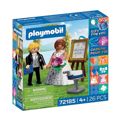 Félicitationsmariés PLAYMOBIL