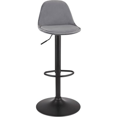 Chaise de bar en velours, Finley KOKOON DESIGN