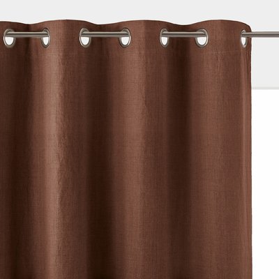 Rideau radiateur occultant lin lavé Onega LA REDOUTE INTERIEURS