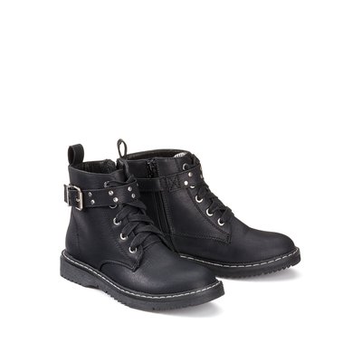 Boots mit Reissverschluss und Schnürung LA REDOUTE COLLECTIONS