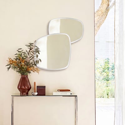Nella Double Asymmetric Mirror, Height 67.8cm AM.PM