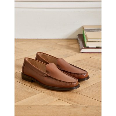 Mocassins en cuir CYRILLUS