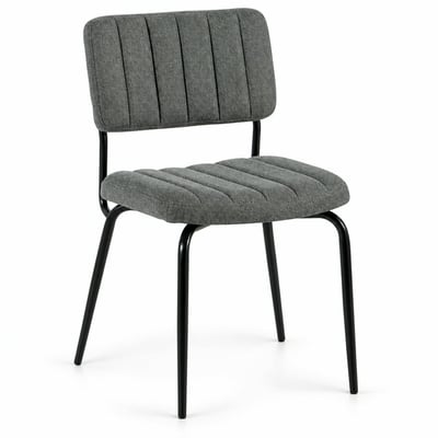 Chaise en tissu design vintage (lot de 2) FAIRLIE PIER IMPORT