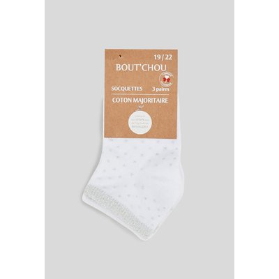 Lot de 3 socquettes BOUT'CHOU