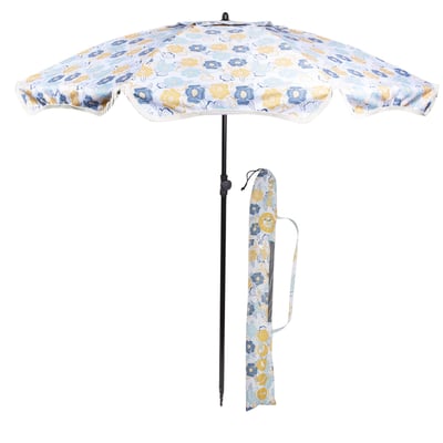 Parasol de plage flamant rose ISOTONER
