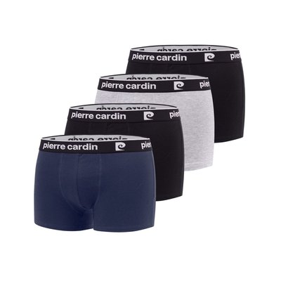 Boxers coton Basic Lot de 4 PIERRE CARDIN