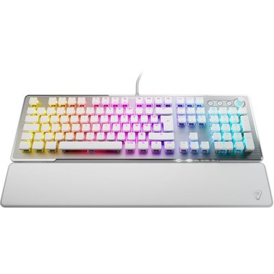Clavier gamer Vulcan II Blanc Linear FR TURTLE BEACH