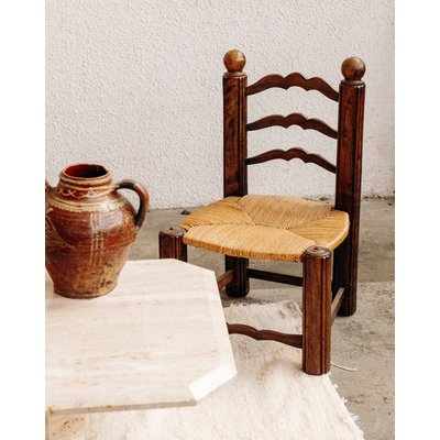 Chaise en bois Claude N°153 - Bon état DEBONGOUT