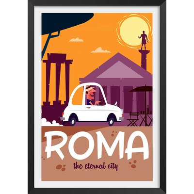 Affiche Voyage à Rome HEXOA