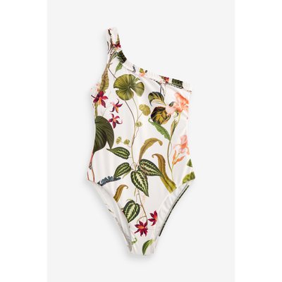 Maillot de bain gainant asymétrique plissé NEXT