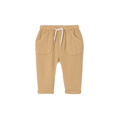Pantalon en gaze coton VERTBAUDET