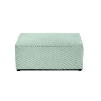 Pouf en Velours texturé  - TOPAZE LISA DESIGN