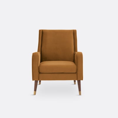 Fauteuil, en velours, (Y) LA REDOUTE INTERIEURS