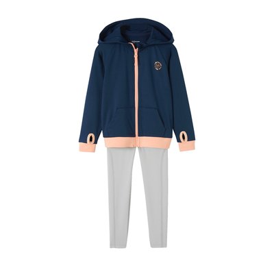Ensemble de sport sweat zippé et legging technique VERTBAUDET