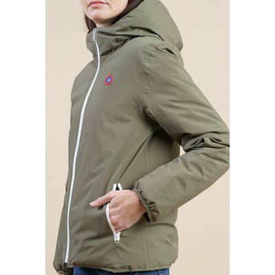 Omkeerbare donsjas met kap, unisex, Charonne FLOTTE